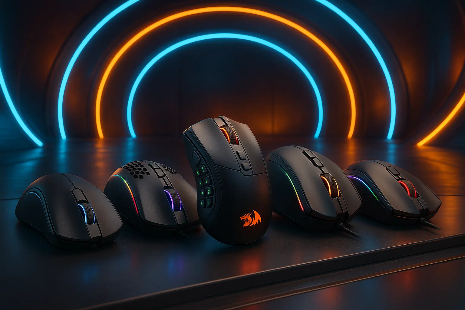 Cinco Principais Modelos de Redragon mouse