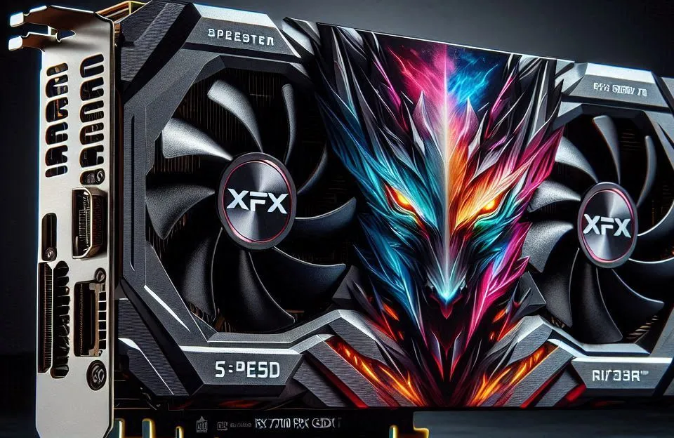 XFX Speedster QICK319 RX 7700 XT 12GB GDDR6 para jogos