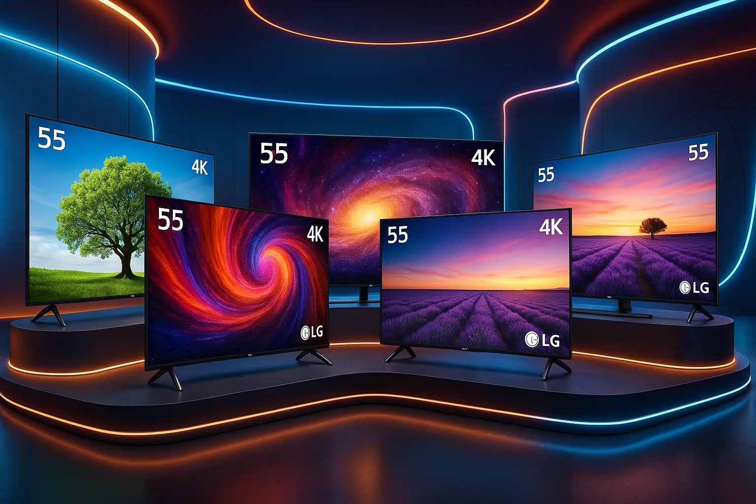 Cinco Principais Modelos de Smart TV 55 LG 4k