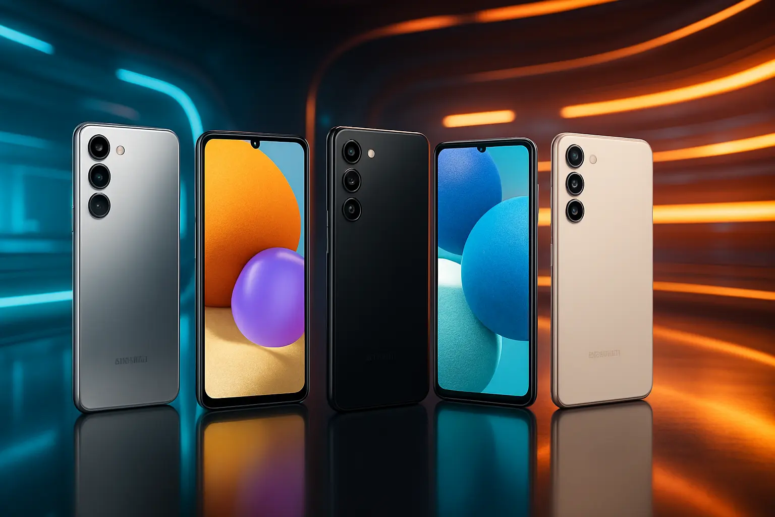 Principais Cinco Smartphone Samsung na promoção