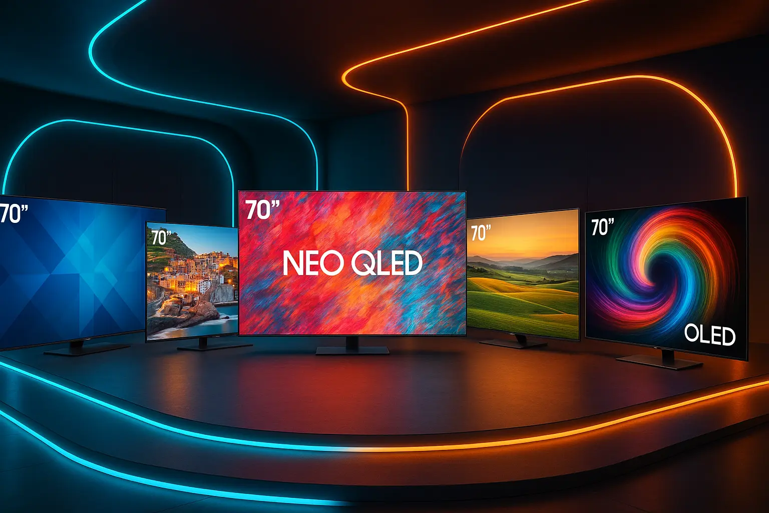 Cinco Principais Modelos de Smart TV 70 polegadas Samsung