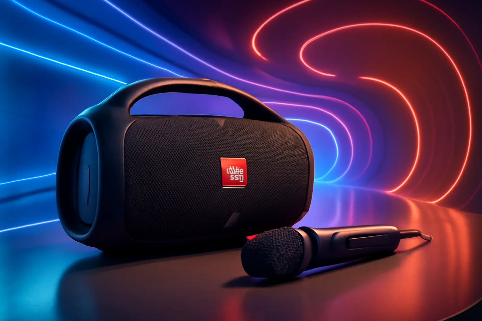 Principais Cinco caixa de som com microfone JBL
