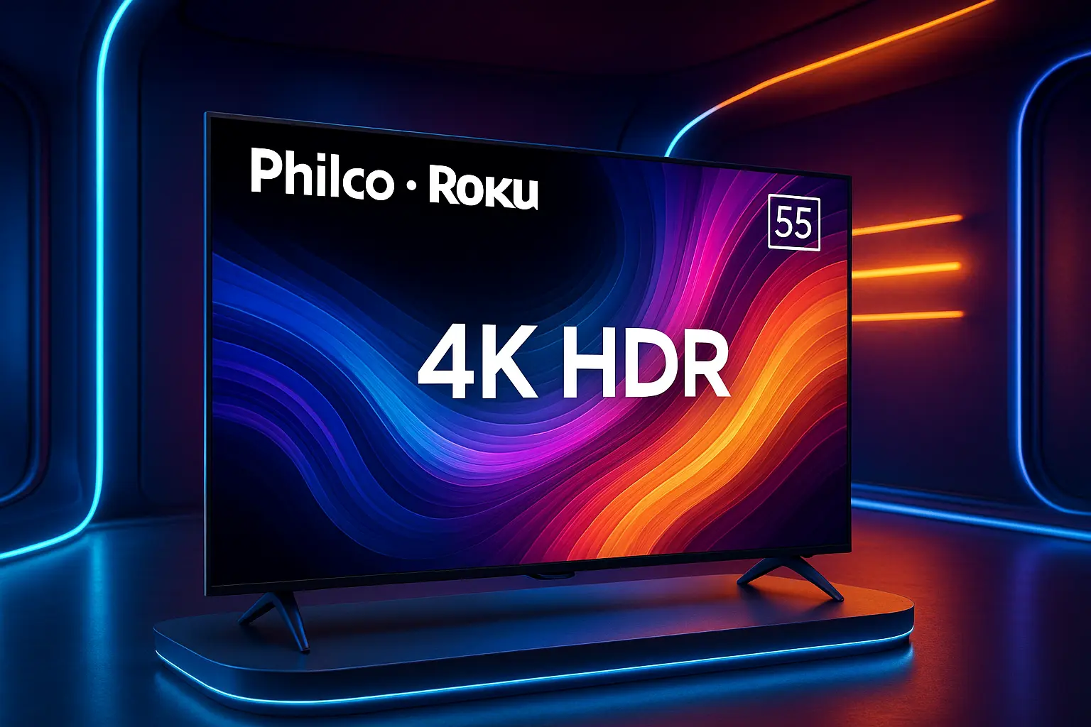 Principais Cinco smart tv philco roku 55
