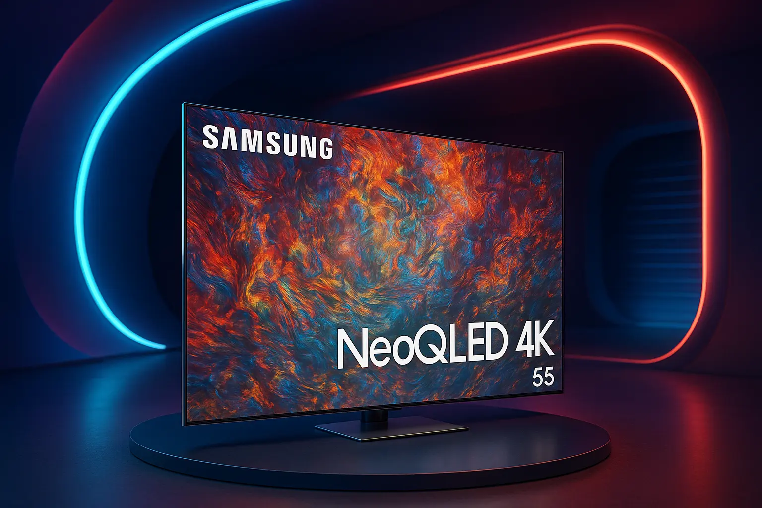 Principais Cinco smart TV Samsung NEO QLED 4k 55
