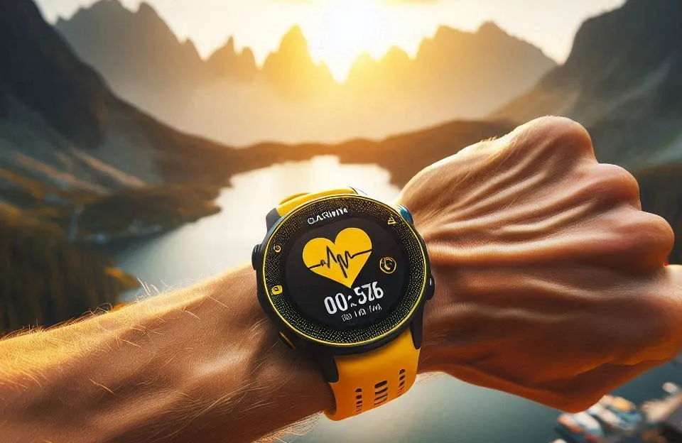 Monitor Cardíaco de Pulso com GPS Garmin Forerunner 965 Amarelo SA – Tecnologia de Ponta para Atletas