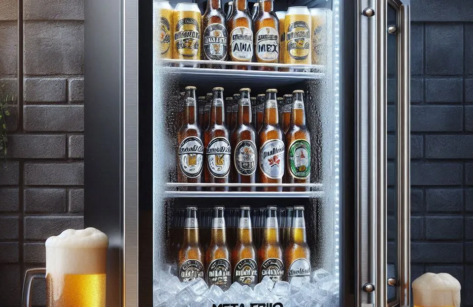 Cervejeira Vertical Metalfrio Beer Maxx 300 com Porta Glass Viewer 287L