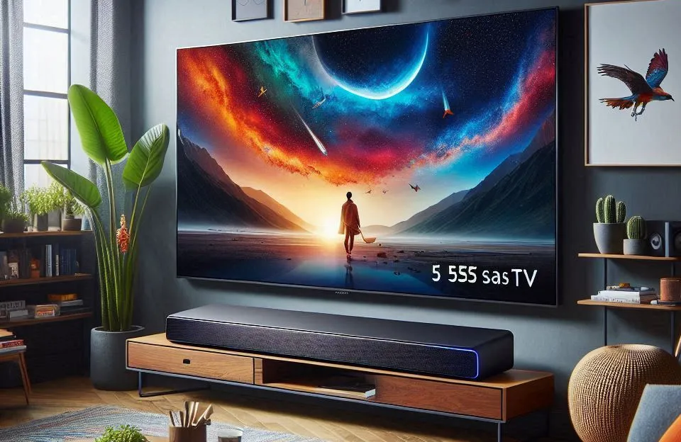 Samsung Combo Smart TV 55" QLED 4K 55Q65D + Soundbar