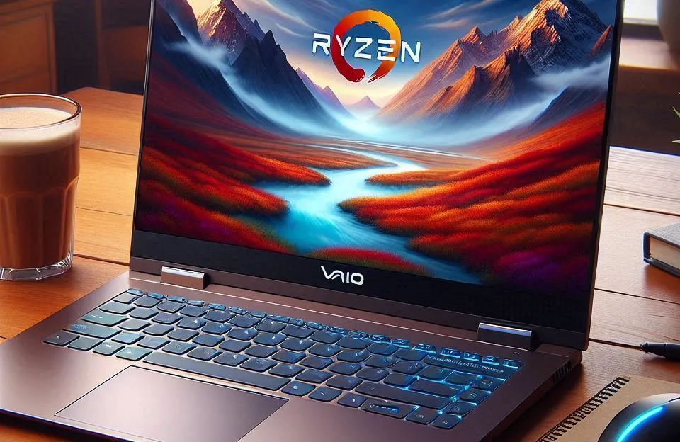 Notebook VAIO FE15 Ryzen 7, 16GB, 512GB SSD, Full HD