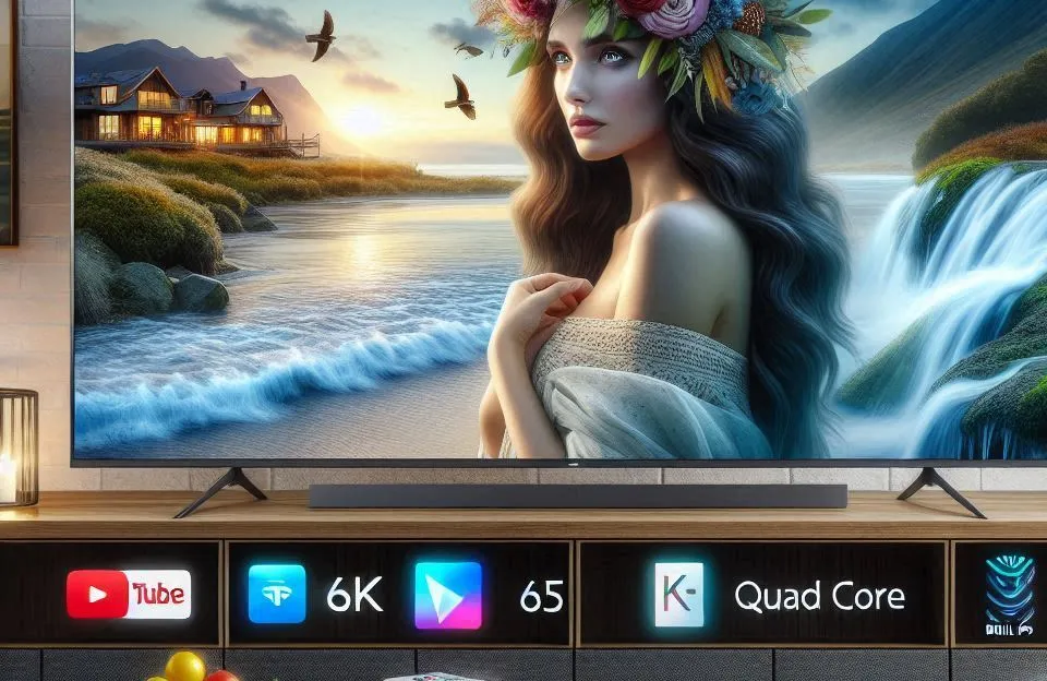 Smart TV 65 Polegadas 4K Quad Core com Wi-Fi e Bluetooth Philips