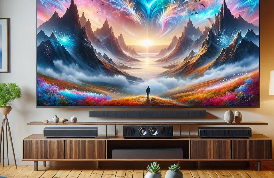 Smart Big TV 85" Crystal UHD 4K 85DU8000 com Soundbar