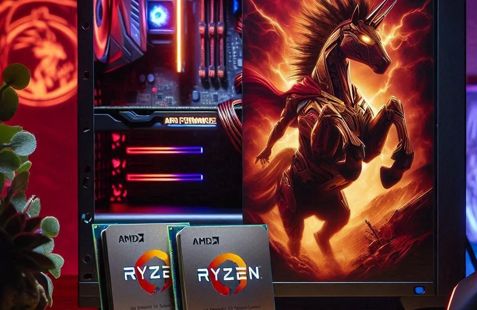Computador Gamer AMD Ryzen 5 5500: Desempenho Imbatível para Jogos e Tarefas Pesadas