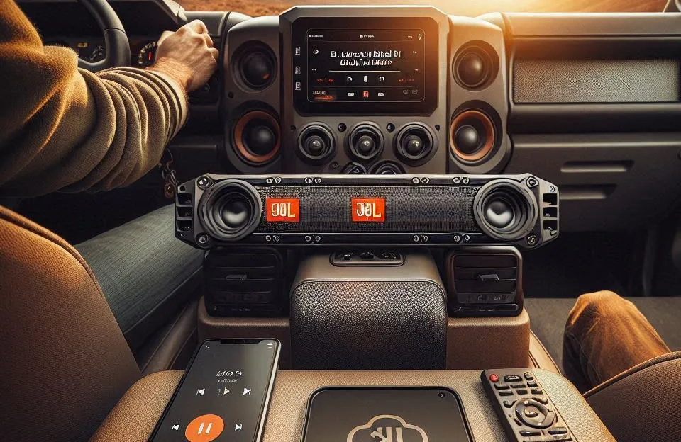 JBL Rallybar XL – Barra de Som Bluetooth para Veículos
