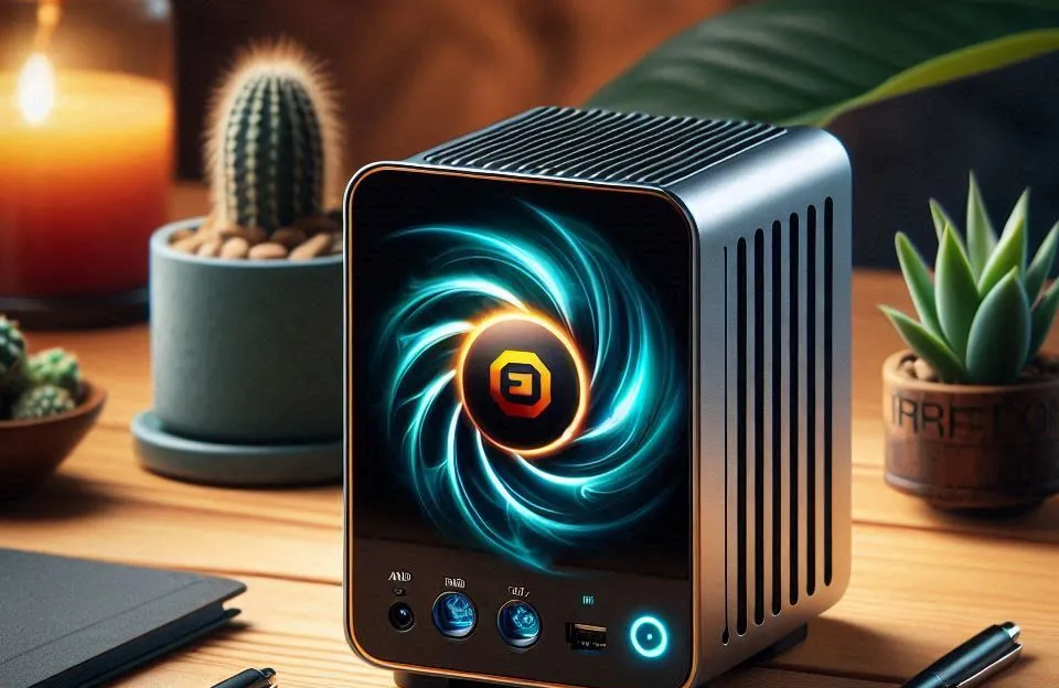 Beelink Mini PC SER8 AMD Ryzen 7 8845HS com 32GB RAM e 1TB SSD