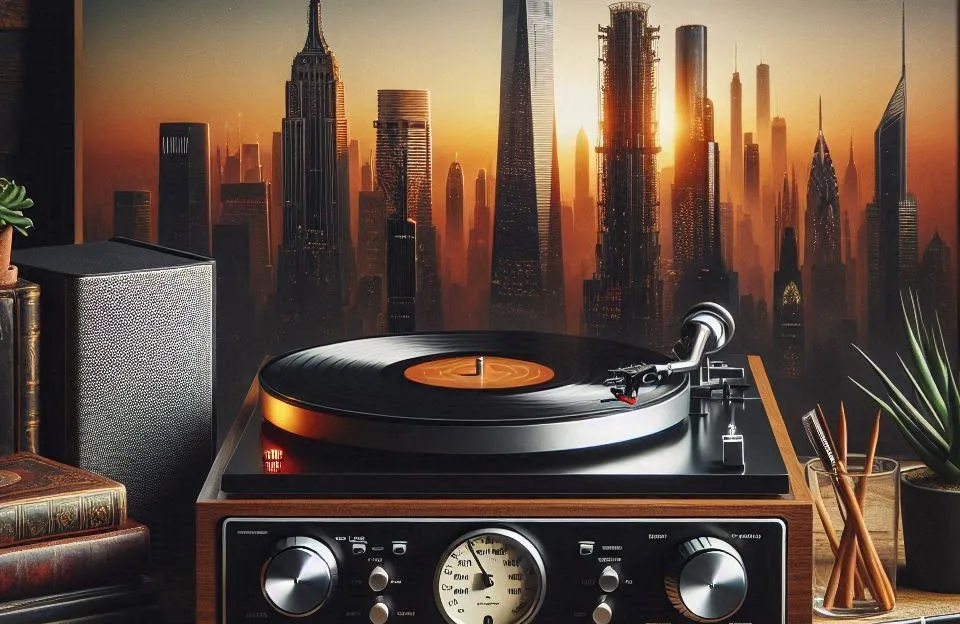 Toca Discos Audio-Technica com USB e Acionamento Direto