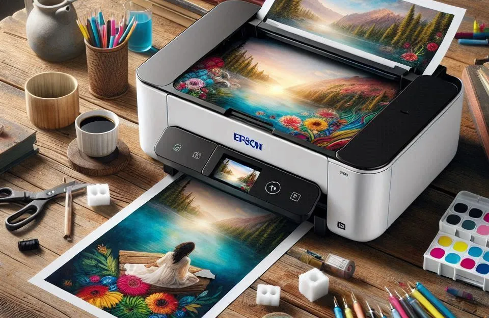 Epson EcoTank L8050 - Impressora Fotográfica com Wi-Fi e 6 Cores