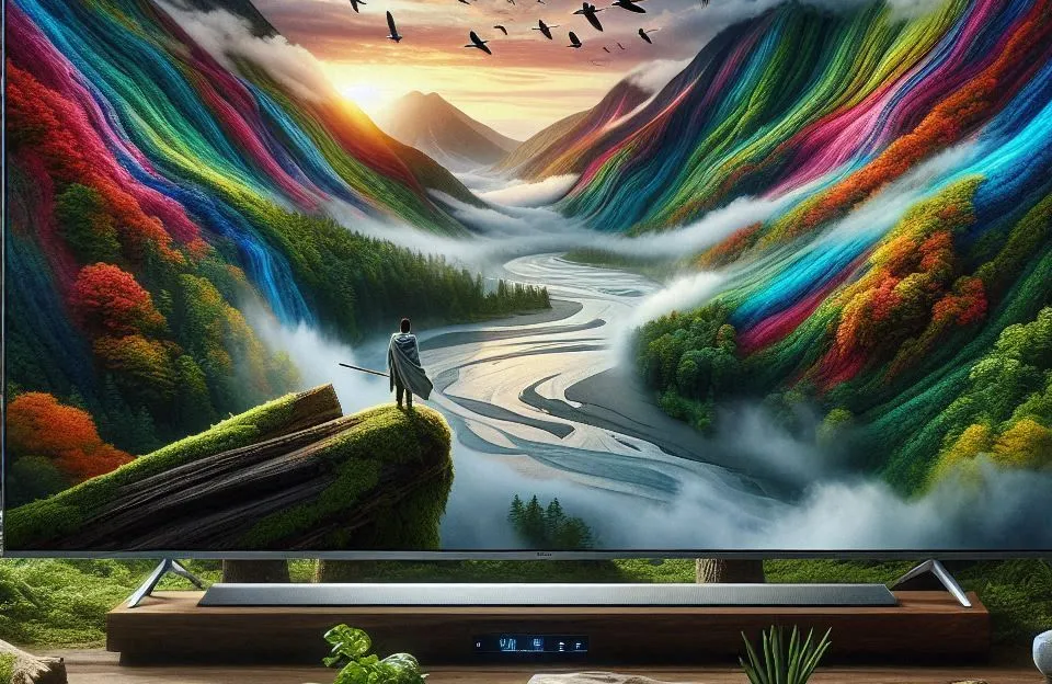 Smart TV 75" Toshiba DLED 4K TB025M com imagem imersiva