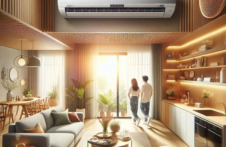 Ar Condicionado Split Hi Wall Inverter LG Dual Compact R-32 12000 BTU/h Frio: Eficiência e Tecnologia em um Só Produto
