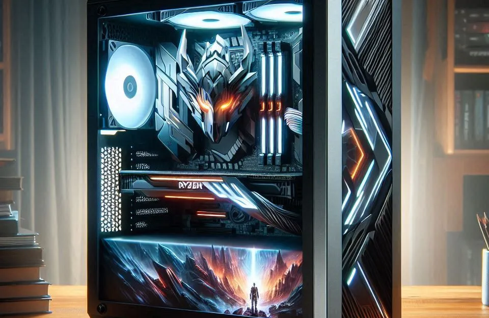 PC Gamer AMD Ryzen 5 8500G: Desempenho Poderoso com 16GB de RAM e SSD 500GB