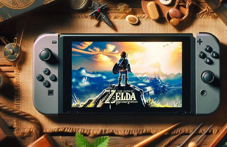 Nintendo Switch OLED - The Legend of Zelda: Tears of the Kingdom Edition: Design, Desempenho e Diversão