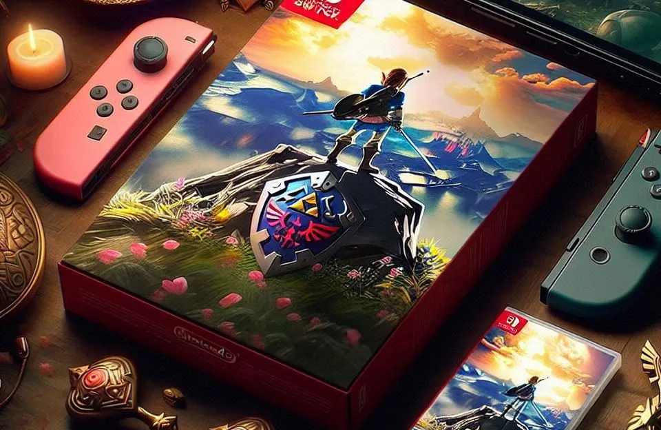 Nintendo Switch OLED - The Legend of Zelda: Tears of the Kingdom Edition