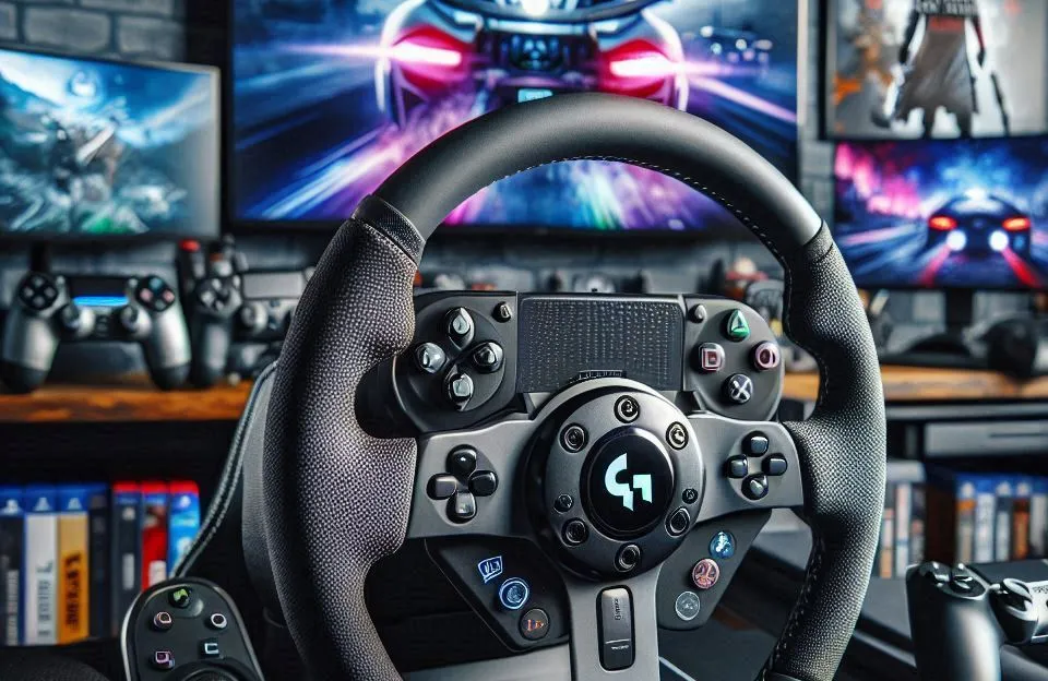 Volante Logitech G923 para PS5, PS4 e PC: O Melhor em Força e Controle