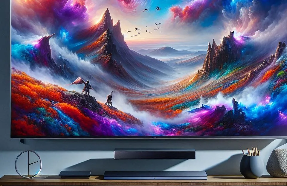 Samsung Smart TV 55" QLED 4K 55Q65D: Tecnologia de Pontos Quânticos, Design AirSlim
