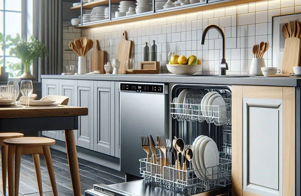 Lava-louça LL08S Platina de 8 Serviços: Eficiência e Design Elegante para Sua Cozinha