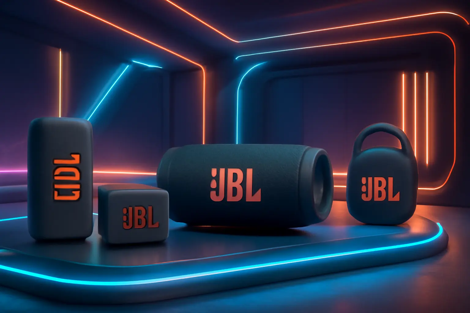 Cinco Principais Modelos de JBL quadrada