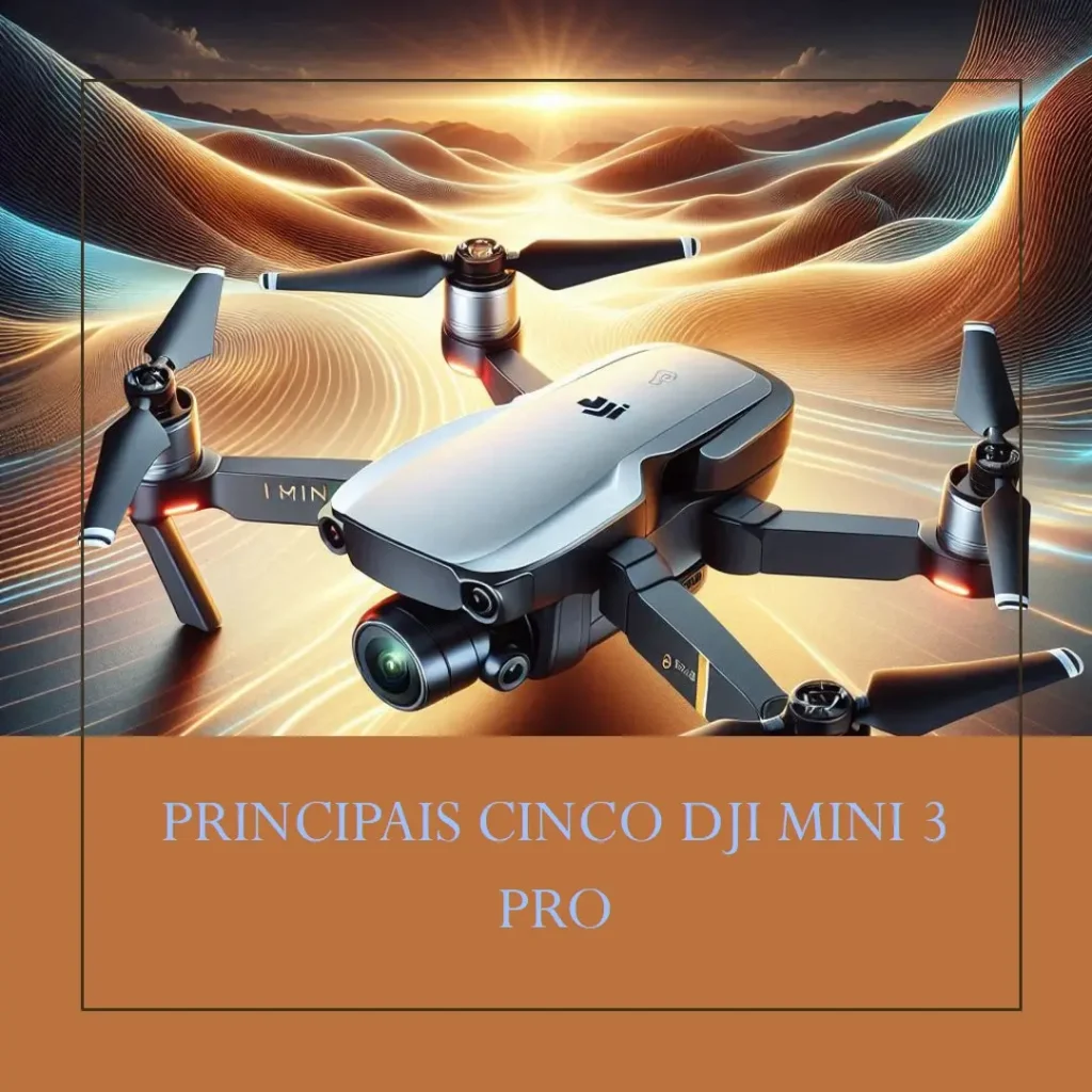 Principais Cinco dji mini 3 pro