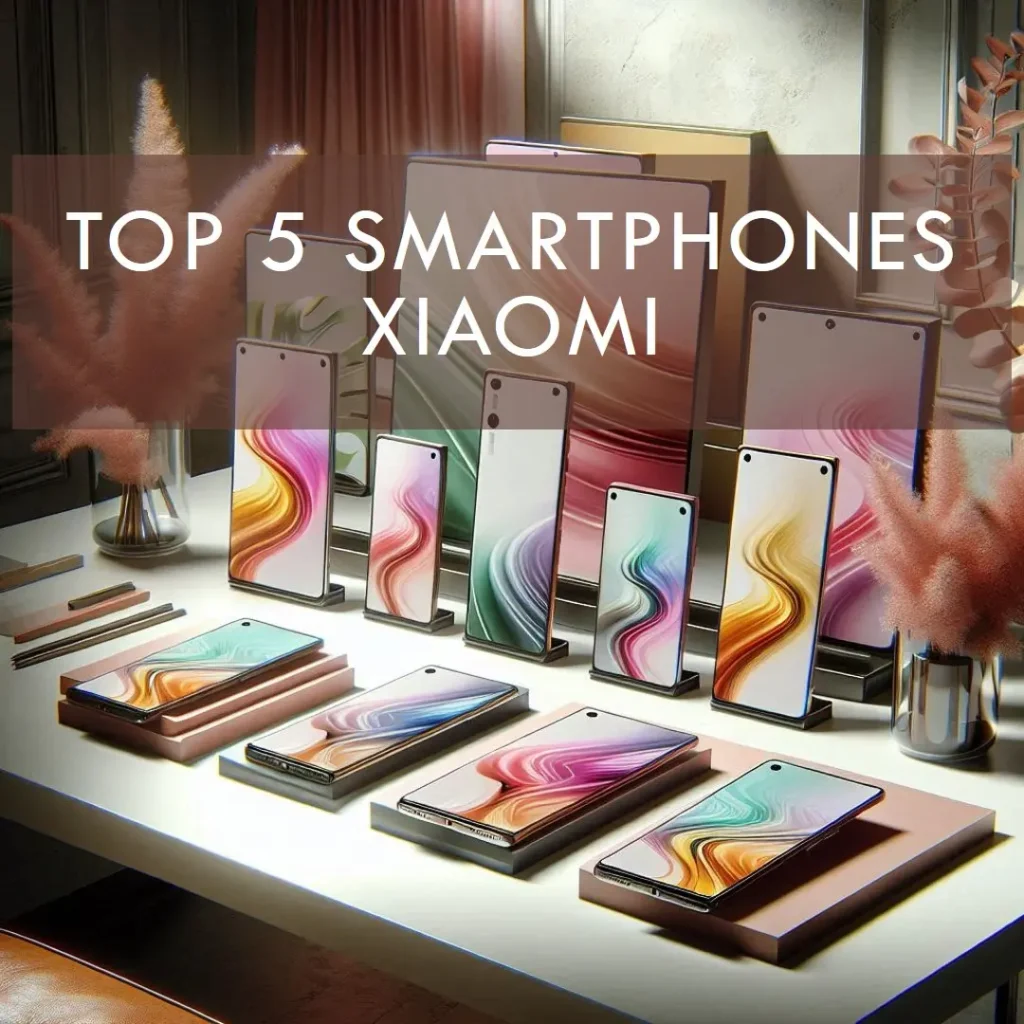 Top 5 smartphones Xiaomi Redmi note 13