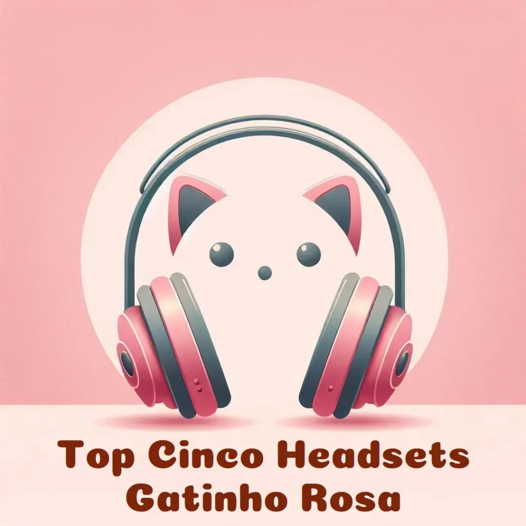 Top Cinco Modelos de headset gatinho rosa