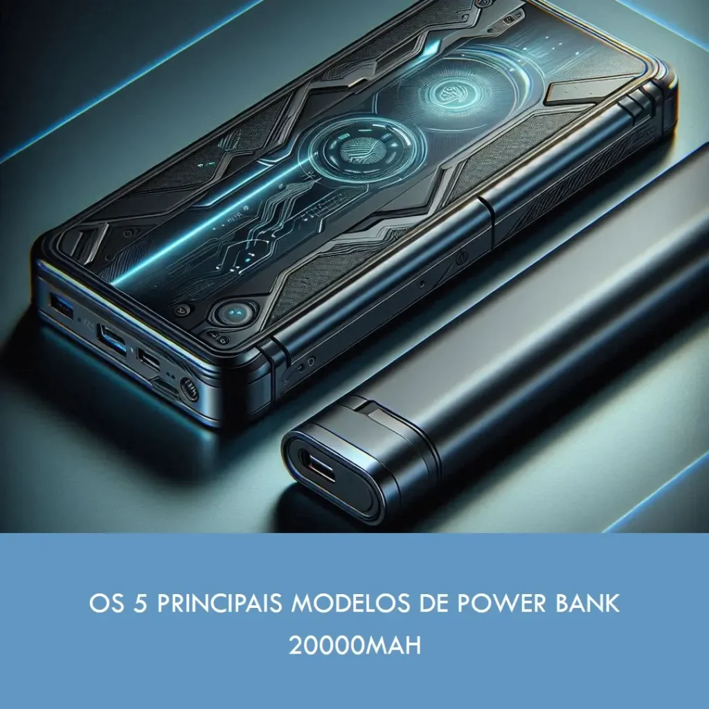 Os 5 Principais Modelos de power bank 20000mah