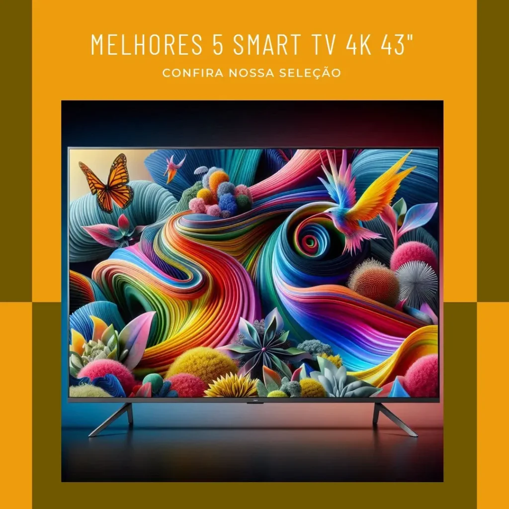 Melhores 5 Smart Tv 4K 43 Polegadas
