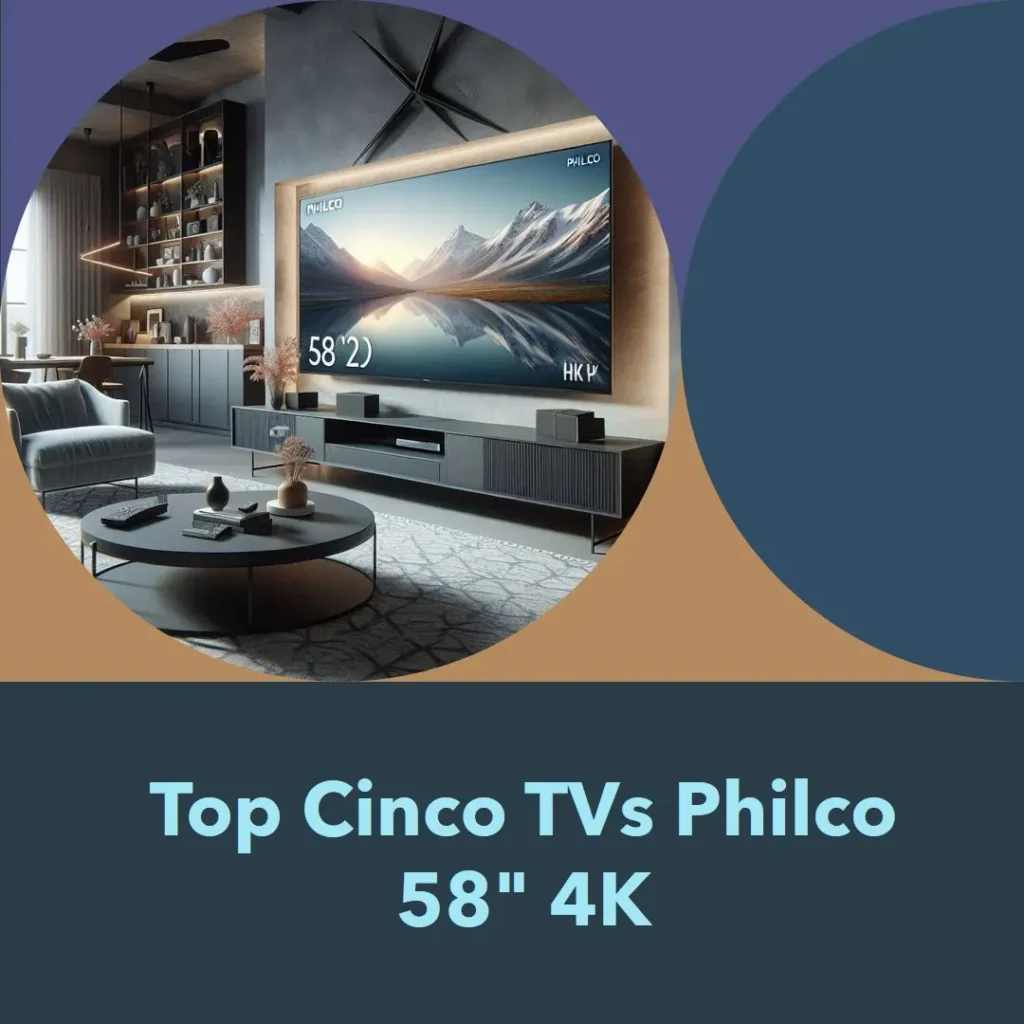 Top Cinco TV Philco 58 polegadas 4K Roku