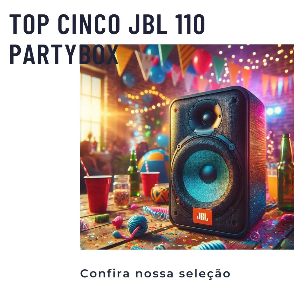 Top Cinco JBL 110 partybox
