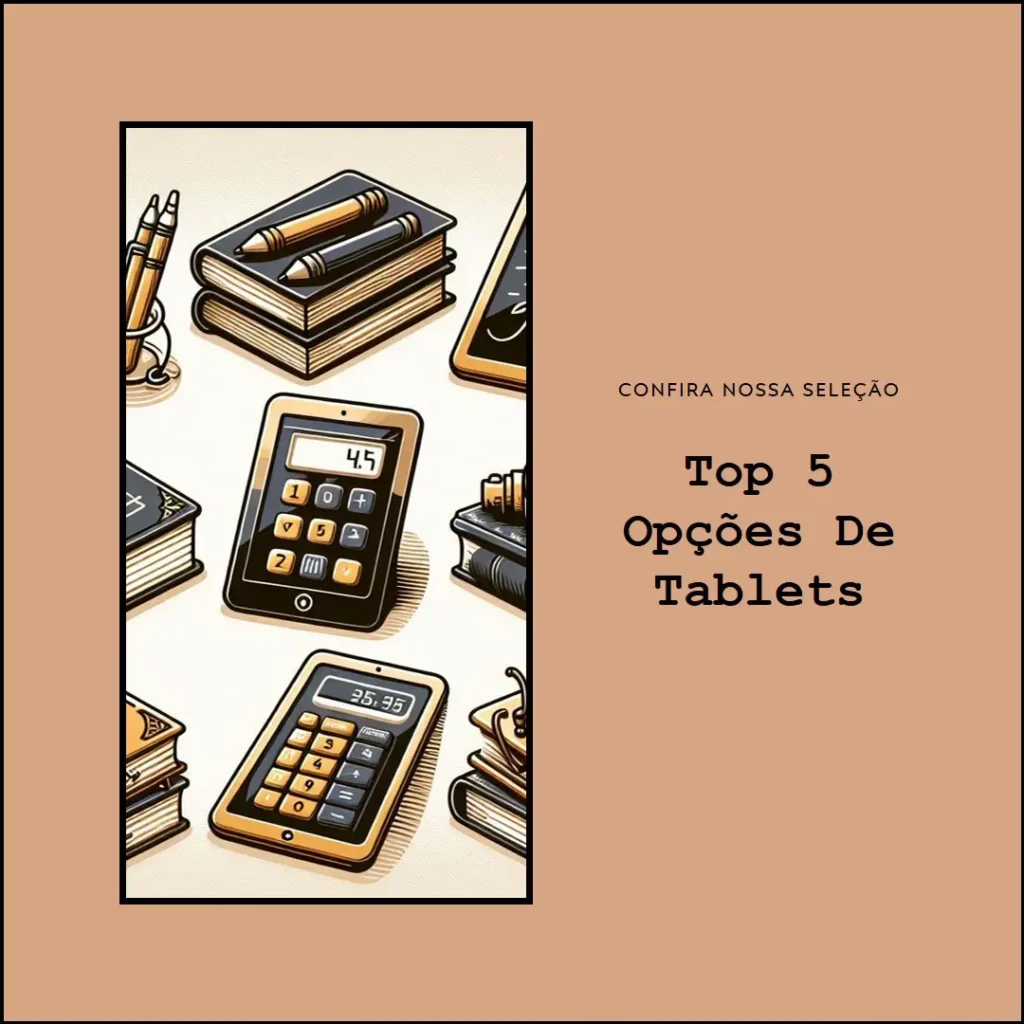 Top 5 Opções de tablet para estudar