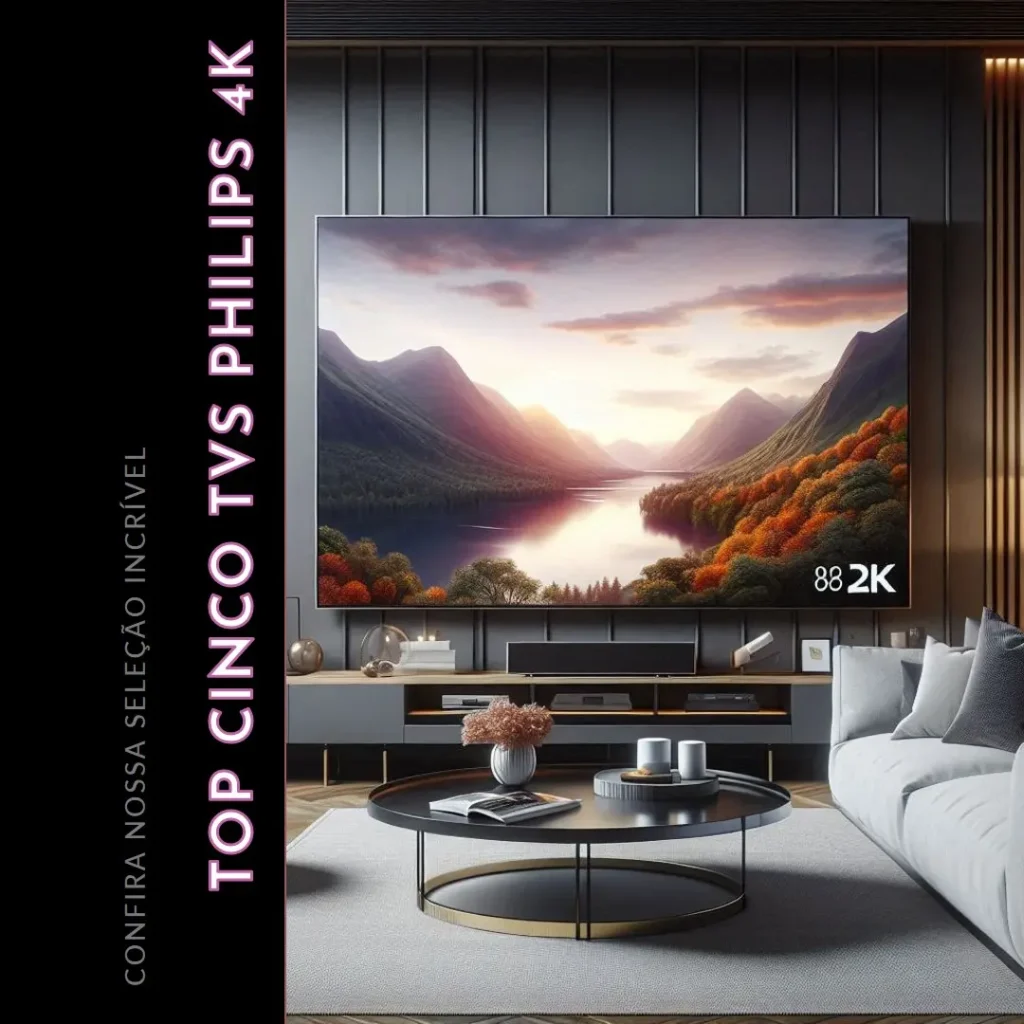 Top Cinco TV Philips 4K 50 polegadas