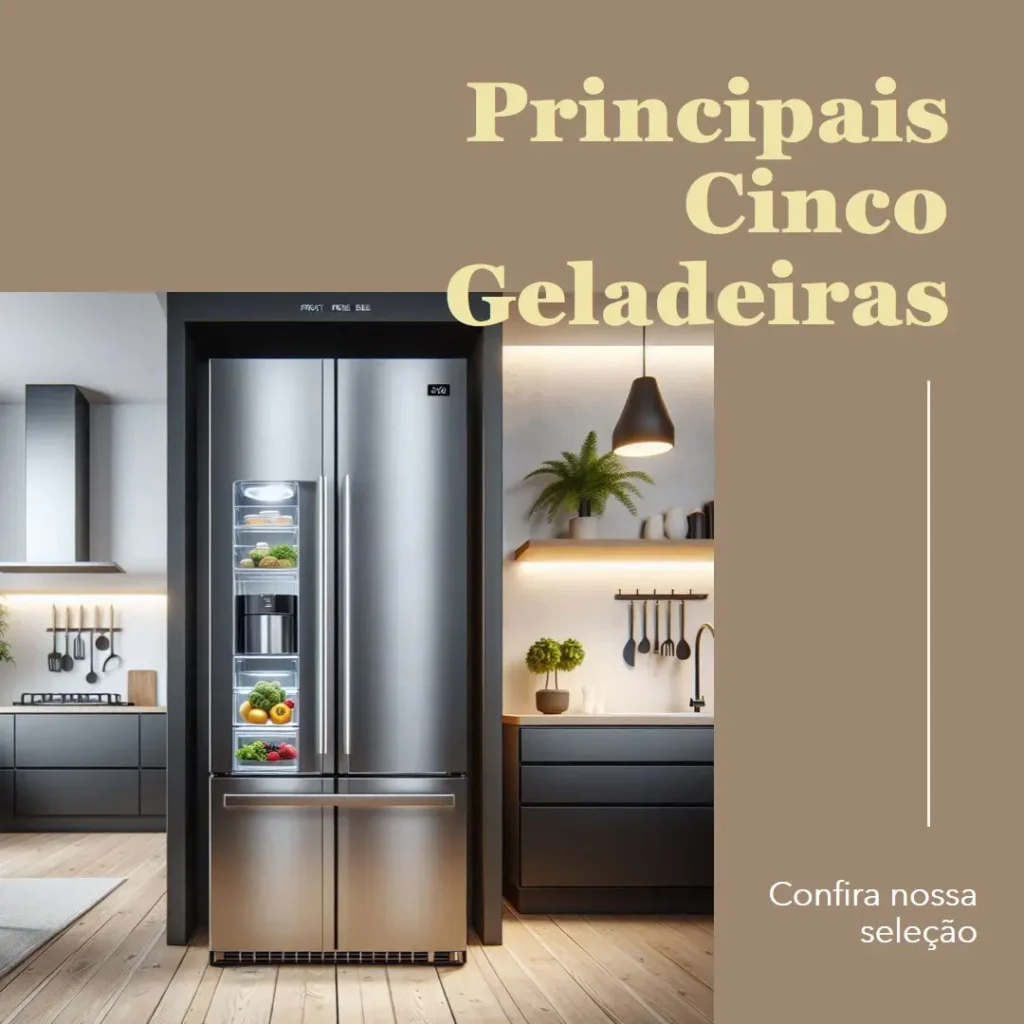 Principais Cinco Geladeira Frost Free Inverse