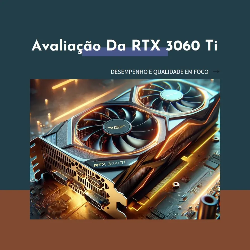 Placa de Vídeo Palit RTX 3060 Ti Dual 8GB GDDR6 Ray-Tracing