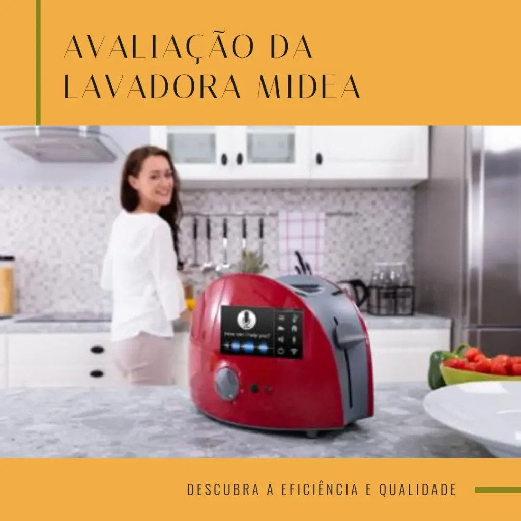 Lavadora Midea HealthGuard Smart 13kg Titanium 220V: Tecnologia e Eficiência