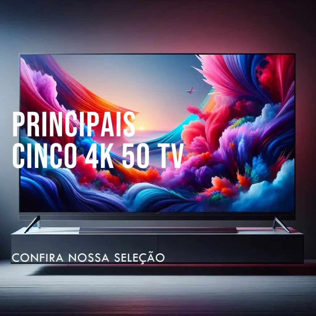 Principais Cinco 4k 50 TV