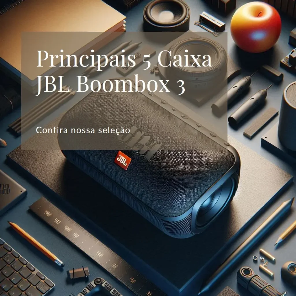 Principais 5 caixa JBL Boombox 3 wifi