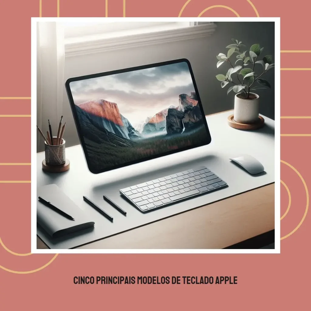 Cinco Principais Modelos de teclado Apple sem fio