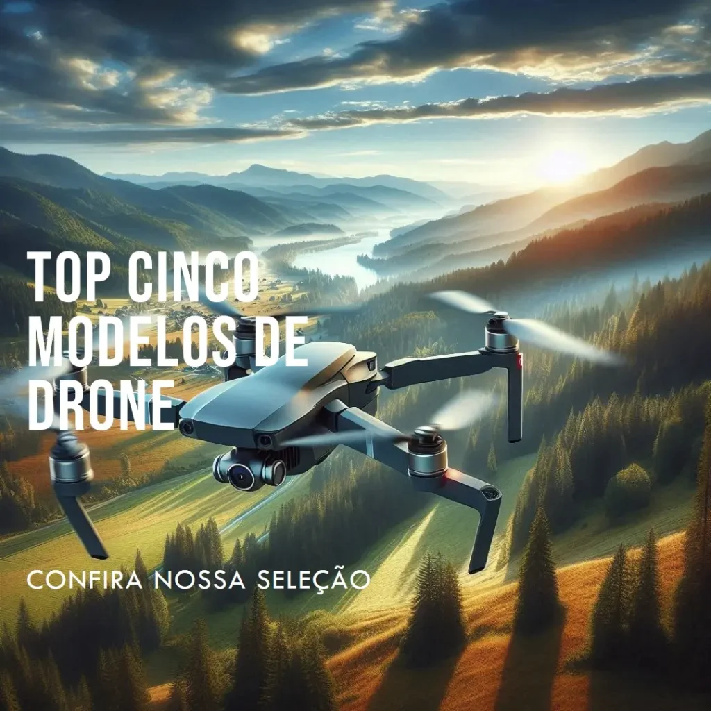 Top Cinco Modelos de drone com câmera profissional