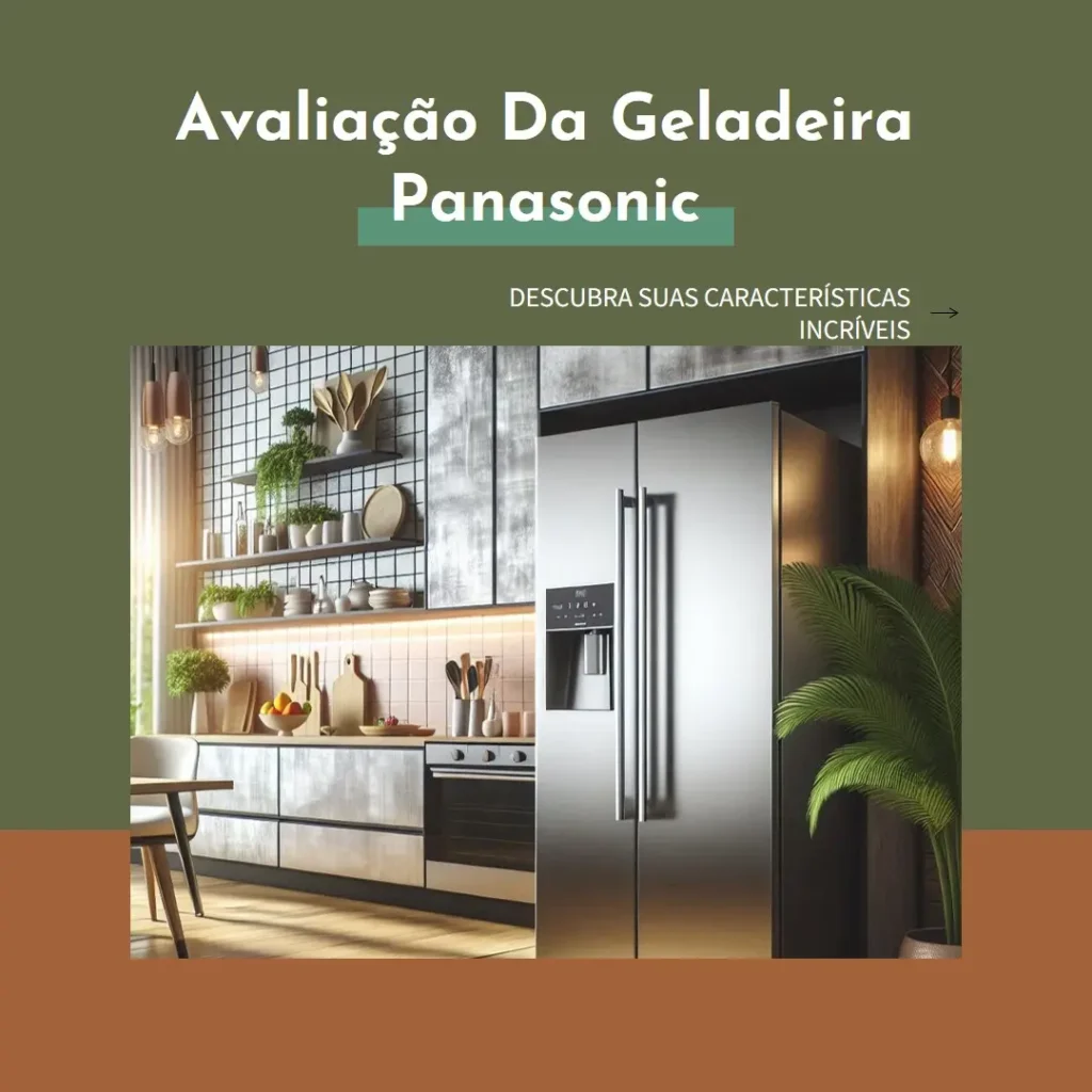 Geladeira Panasonic Frost Free 435L A++ Aço Escovado