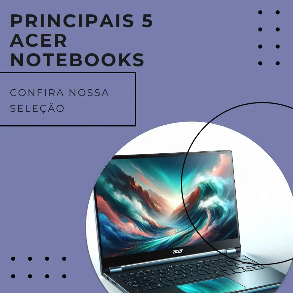 Principais 5 Acer notebook touch screen
