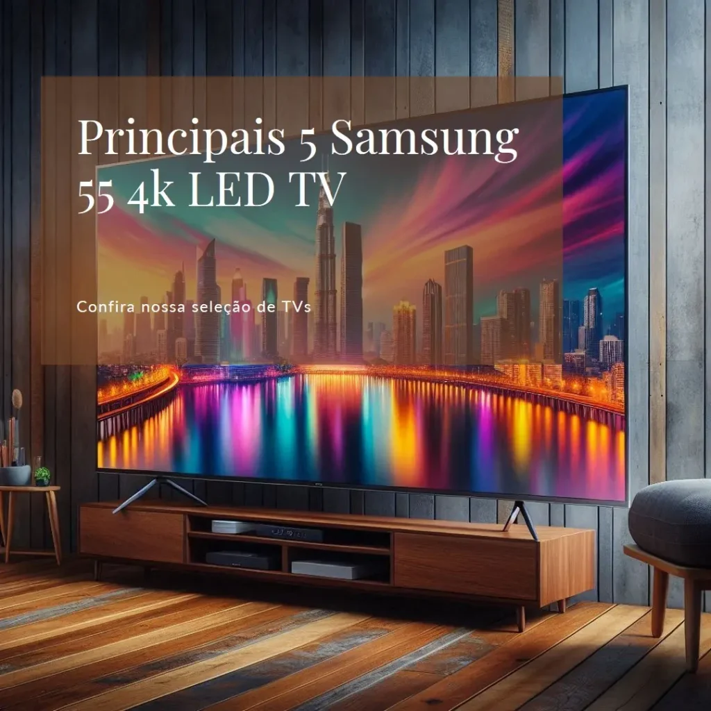 Principais 5 Samsung 55 4k led Smart TV