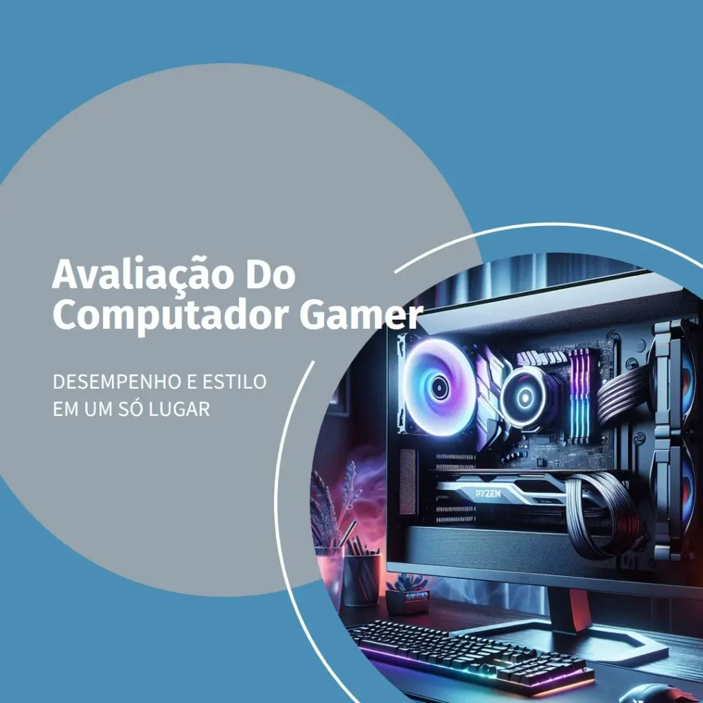 Computador Gamer AMD Ryzen 5 5500: Desempenho Imbatível para Jogos e Tarefas Pesadas