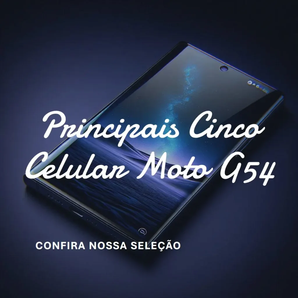 Principais Cinco celular moto G54 256gb