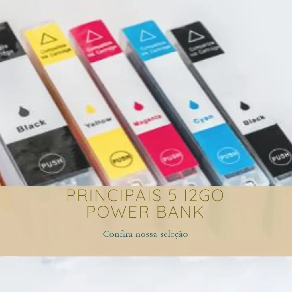 Principais 5 i2GO power bank